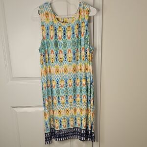 Emma &‎ Michele Vibrant Sleeveless Midi Dress